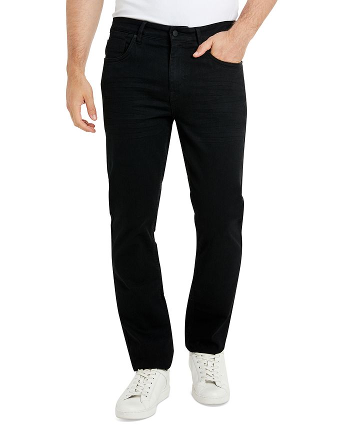 Kenneth Cole Men's Slim-Fit Stretch Denim Jeans - Navy - Size 34x30