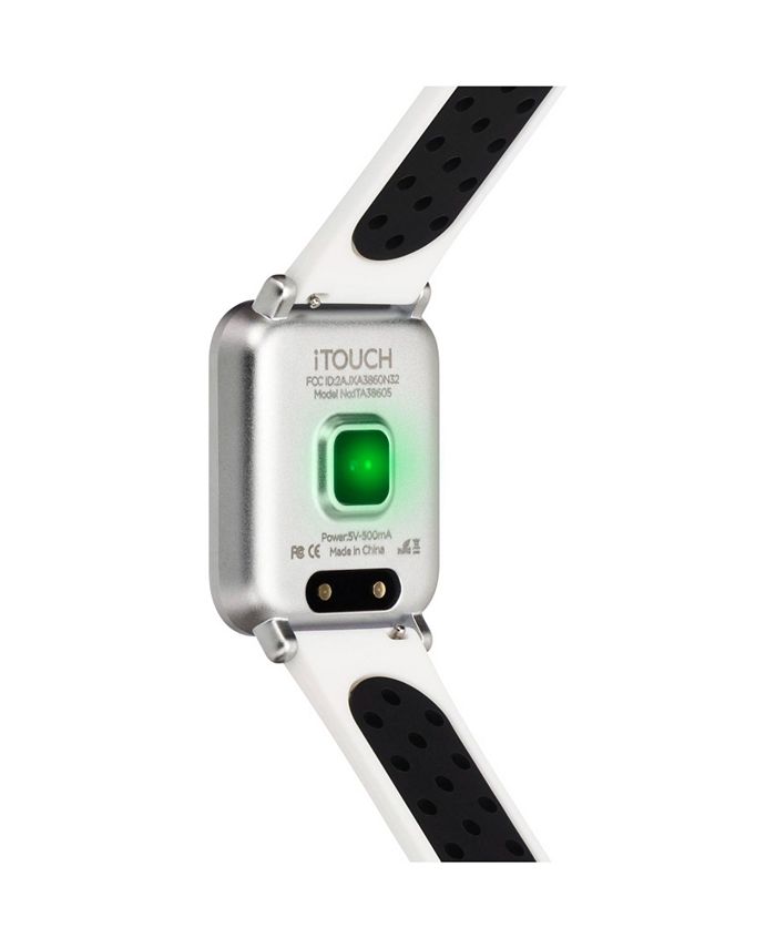 iTouch Unisex Air 2 Special Edition White Silicone Strap Smart Watch