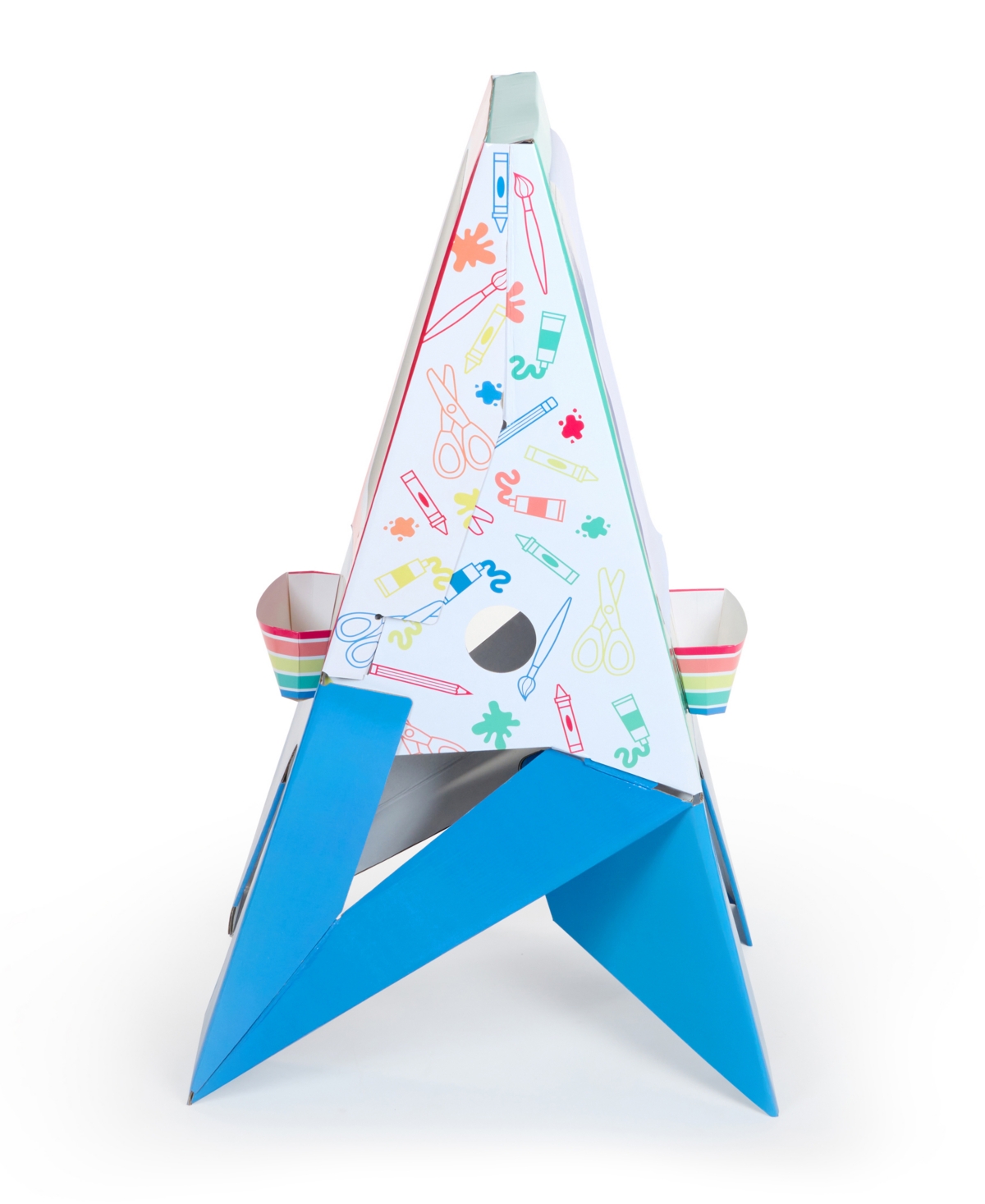 Pop2play 2 In 1 Easel Set In Multicolor