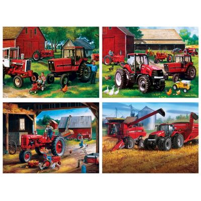 MasterPieces 500 Piece Jigsaw Puzzle for Adults - Farmall 4-Pack