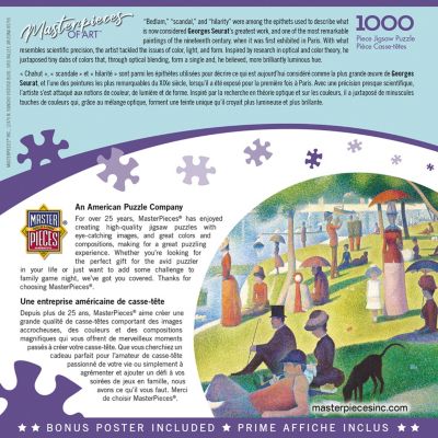 MasterPieces 1000 Piece Puzzle Sunday on La Grande Jatte for Adults