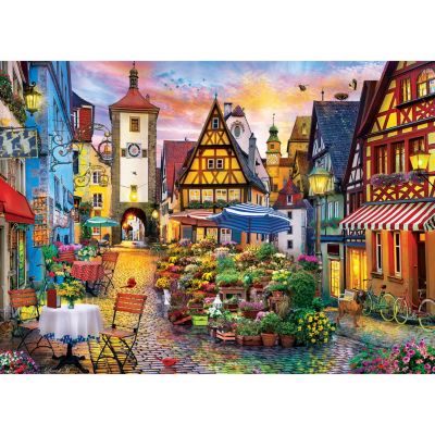 MasterPieces Colorscapes - Bavarian Flower Market 1000 Piece Puzzle