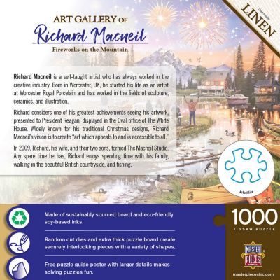 Art Gallery - Fireworks on the Mountain 1000 Piece Puzzle