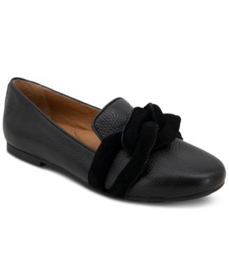 Gentle Souls - Women's Eugene Chain Embellished Loafer Flats