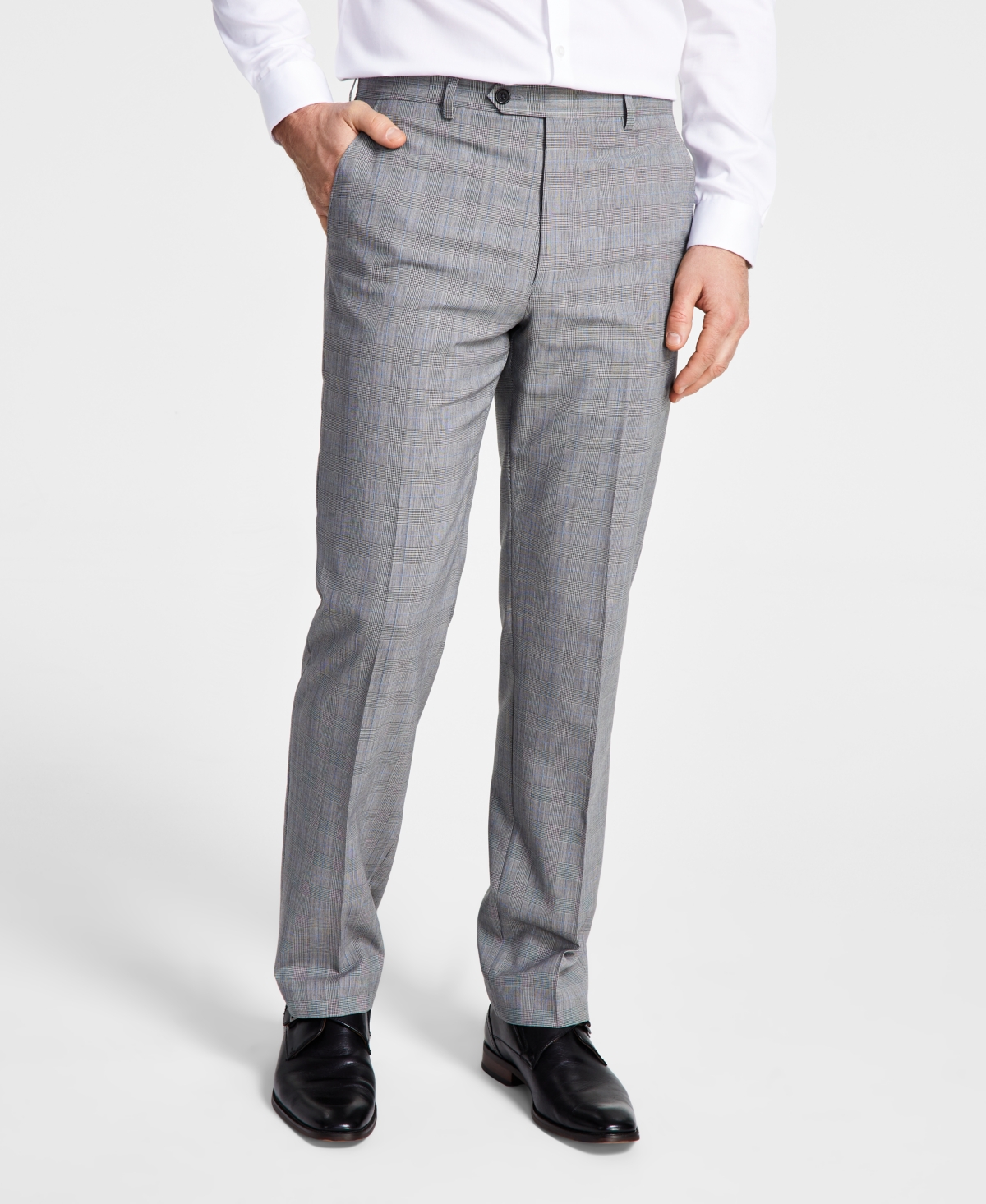 Lauren Ralph Lauren Men's Classic-Fit UltraFlex Stretch Suit Pants - White  Black | Smart Closet