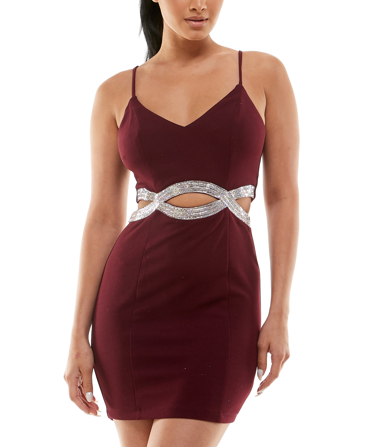 Speechless embellished sleeveless discount party dress