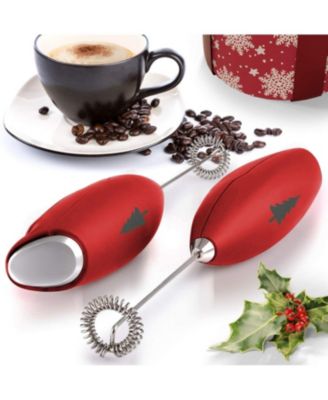 Milk Frother With Stand (Christmas Edition)
