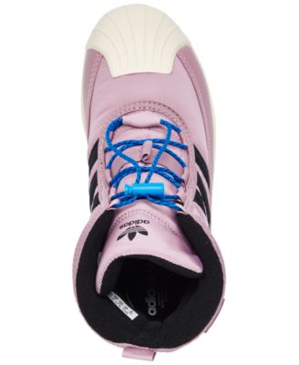 adidas Little Girls Superstar 360 2.0 Sneakerboots from Finish Line - Macy's