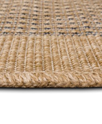 Sahara Texture Border Area Rug