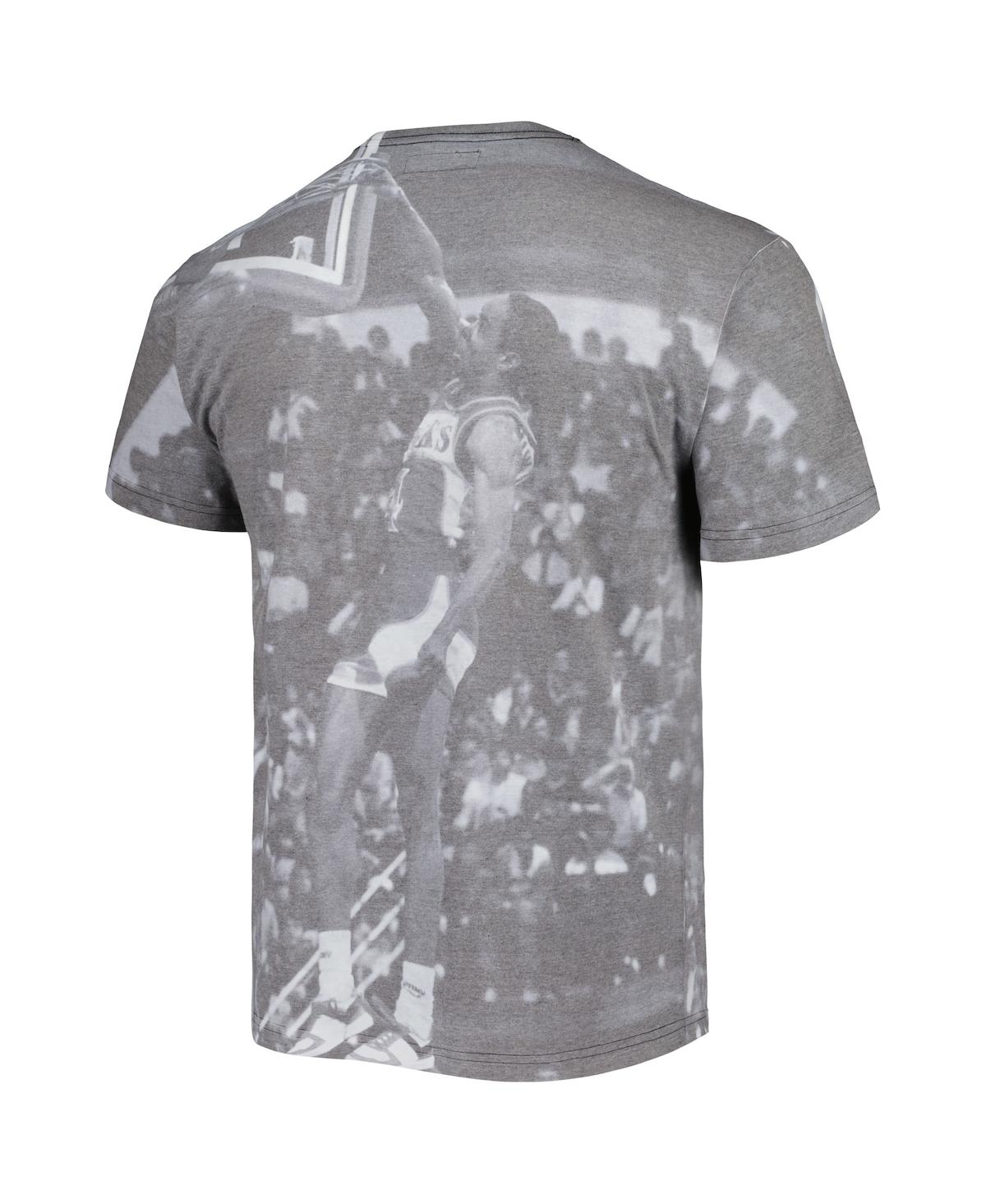 Mitchell & Ness Men's  Spud Webb Gray Atlanta Hawks Above The Rim Sublimated T-shirt In Gray
