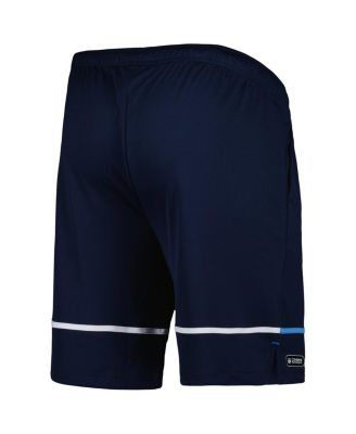 Men's Navy Tennessee Titans Combine Authentic Rusher Training Shorts