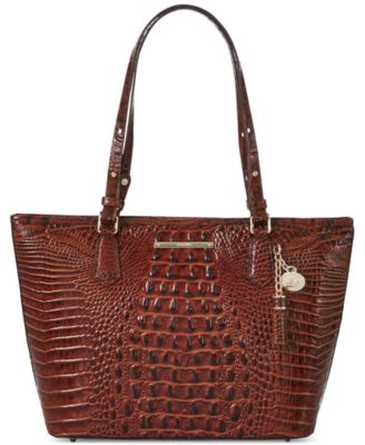 Brahmin medium asher melbourne embossed leather tote sale