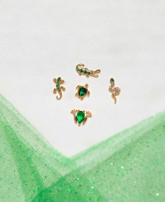 Women's Emerald Rainforest Stud Set