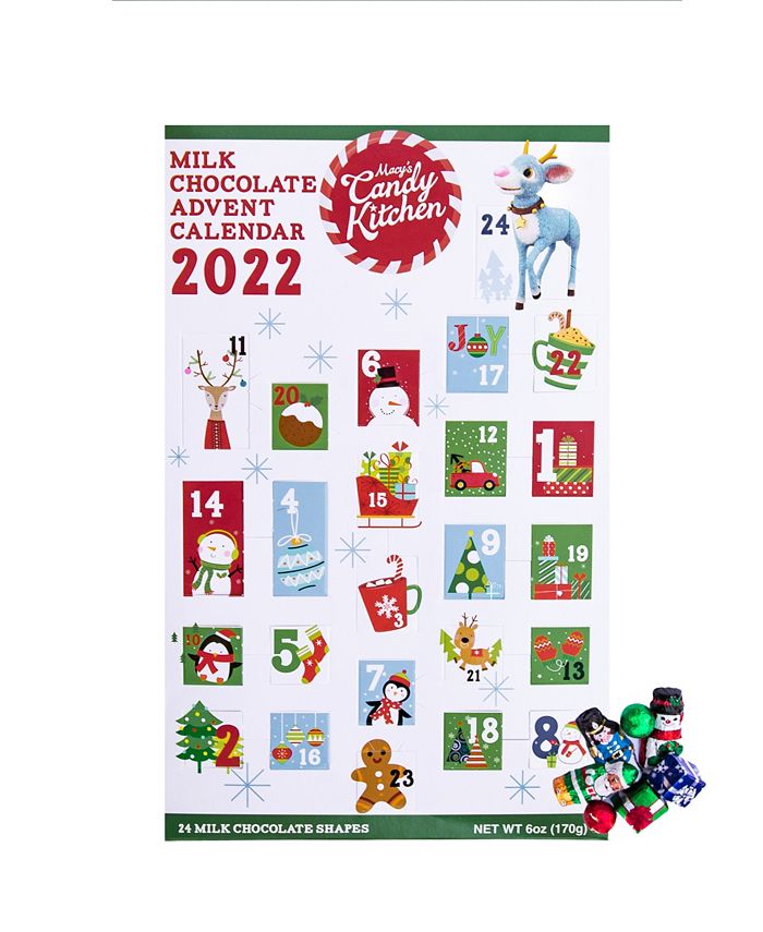Macy's Candy Kitchen Countdown to Christmas Chocolate Characters Advent