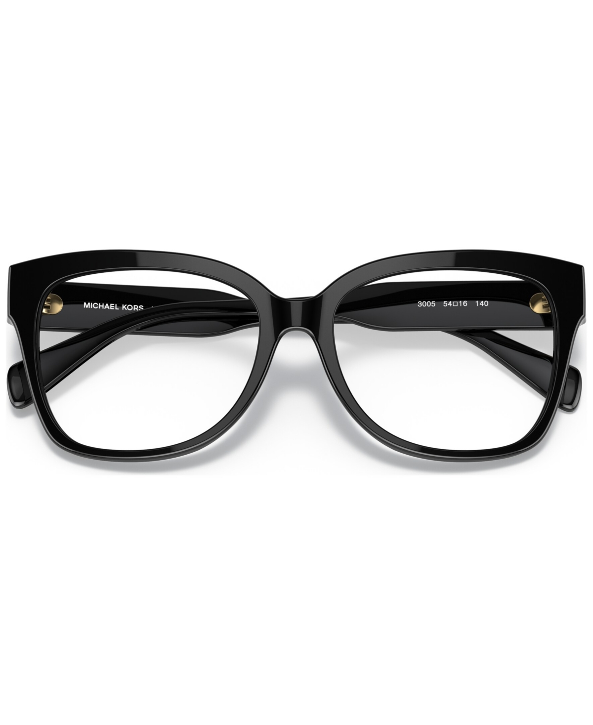 Michael Kors Women's Square Eyeglasses, Mk409154-o In Black