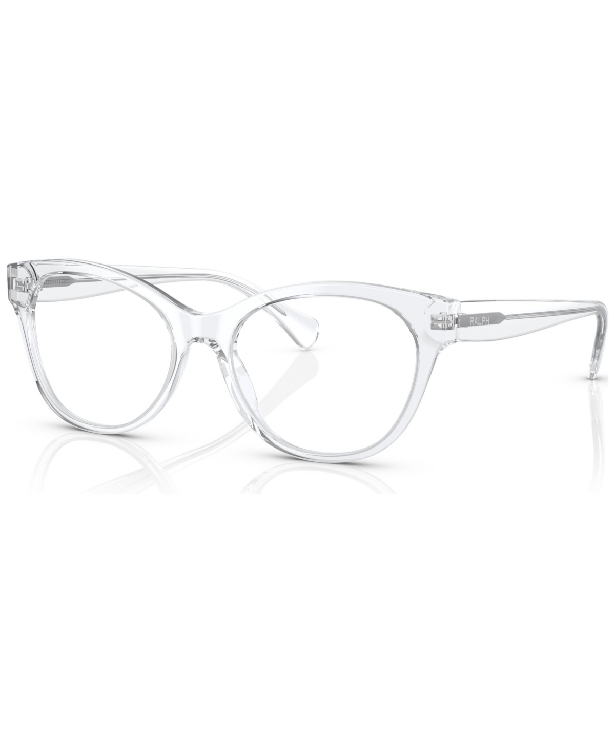 Women's Cat Eye Eyeglasses, RA714152-o - Shiny Transparent Violet