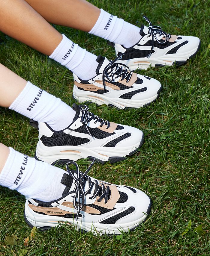 Steve Madden Women's Possession Chunky LaceUp