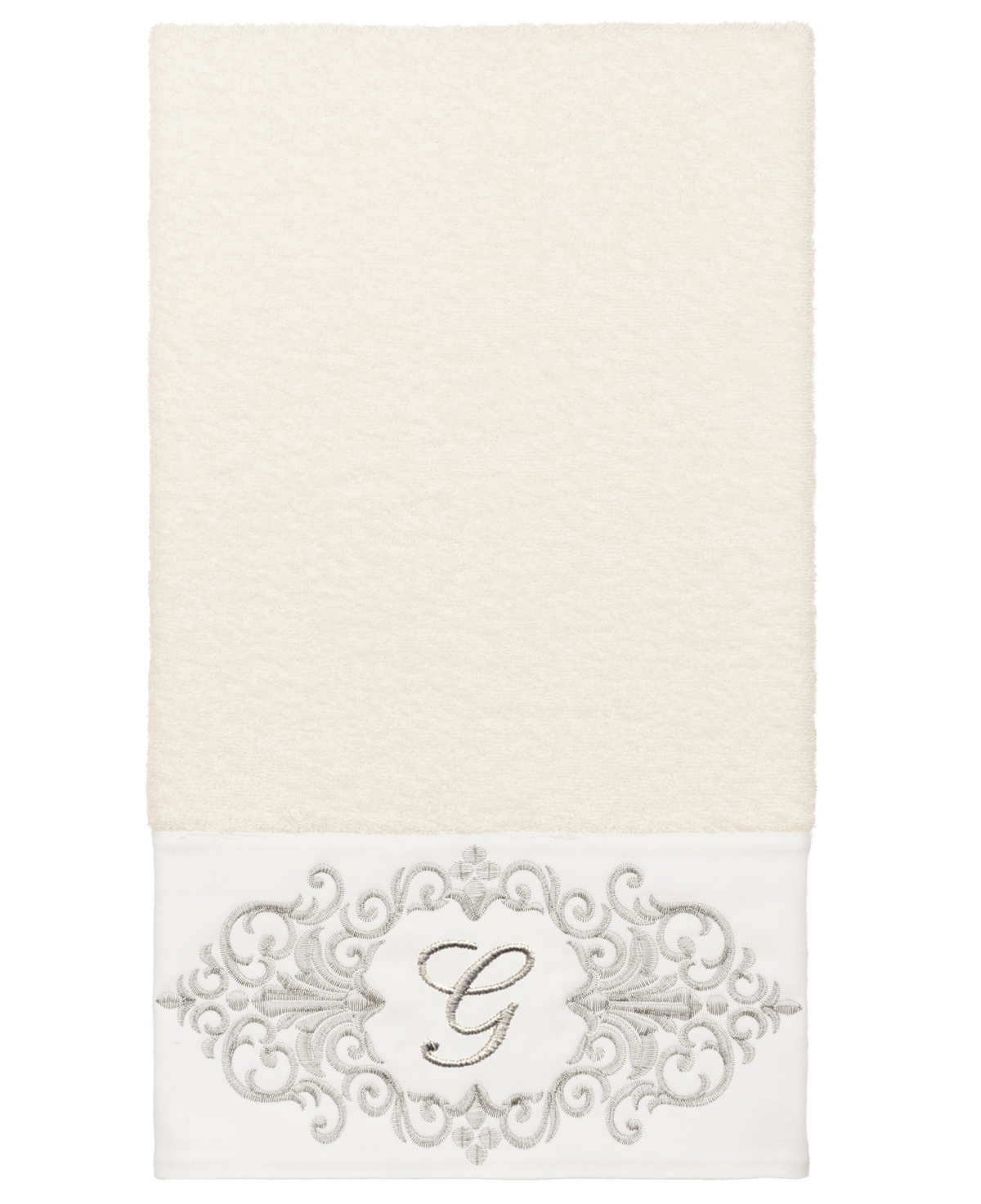 Linum Home Turkish Cotton Monica Embellished Towel 3 Piece Set