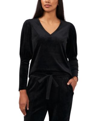 V-Neck Sweatshirt Womens Tops - Macy's