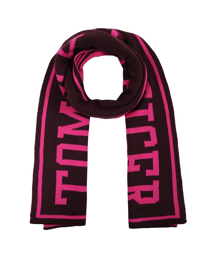 Tommy Hilfiger Women's Varsity Big Letter Scarf with Stripes & Reviews ...