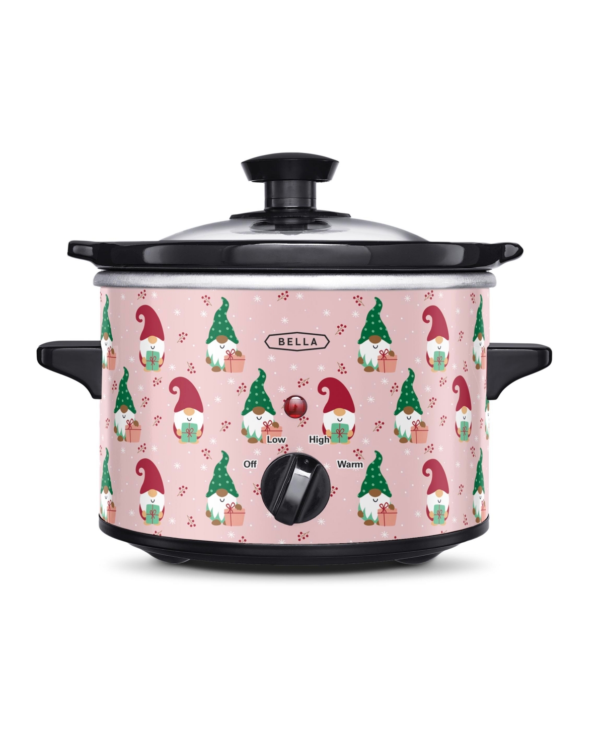 Bella 1.5-qt. Slow Cooker In Pink Gnomes