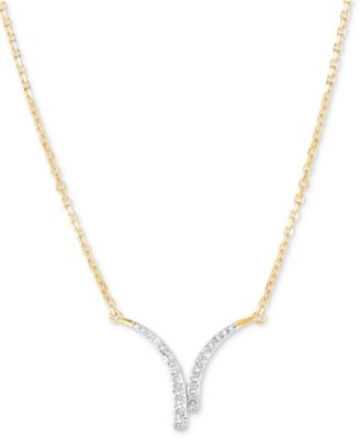 Macy's - Diamond Fancy Collar Necklace (1/5 ct. t.w.)