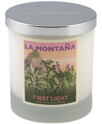 La Montaña - First Light Scented Candle, 8 oz.