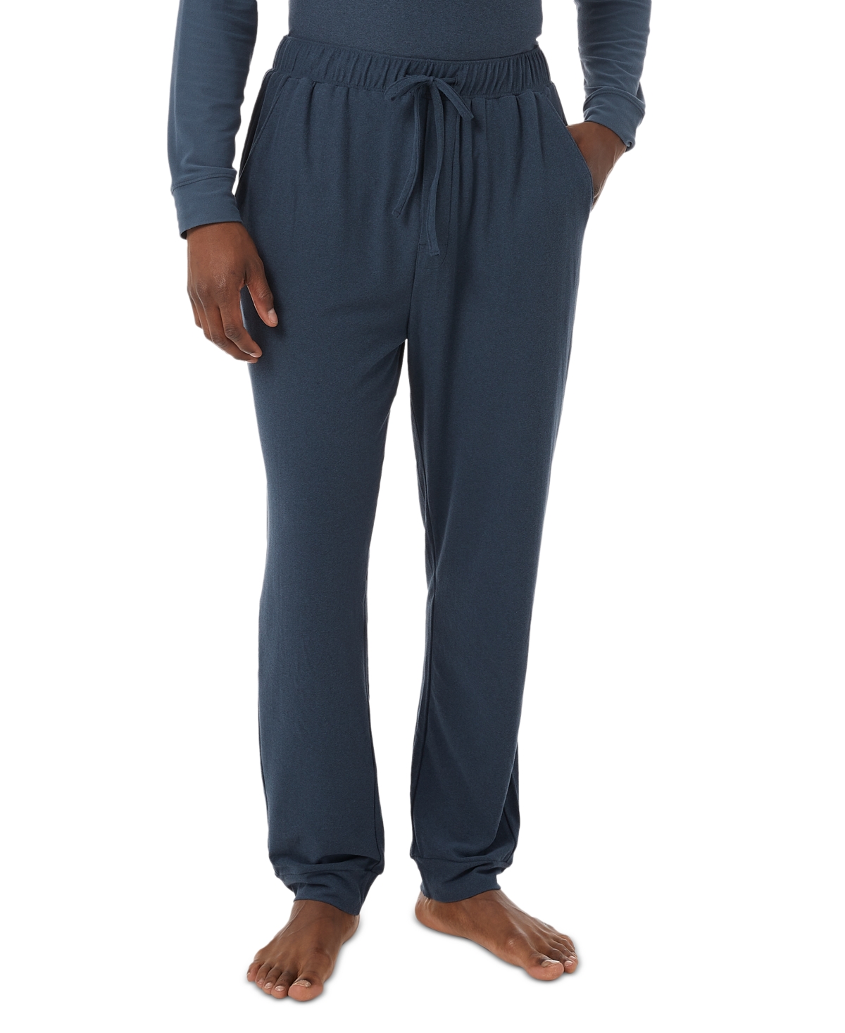 Shop 32 Degrees Men's Plush Heat Pajama Pants In Thunderclo
