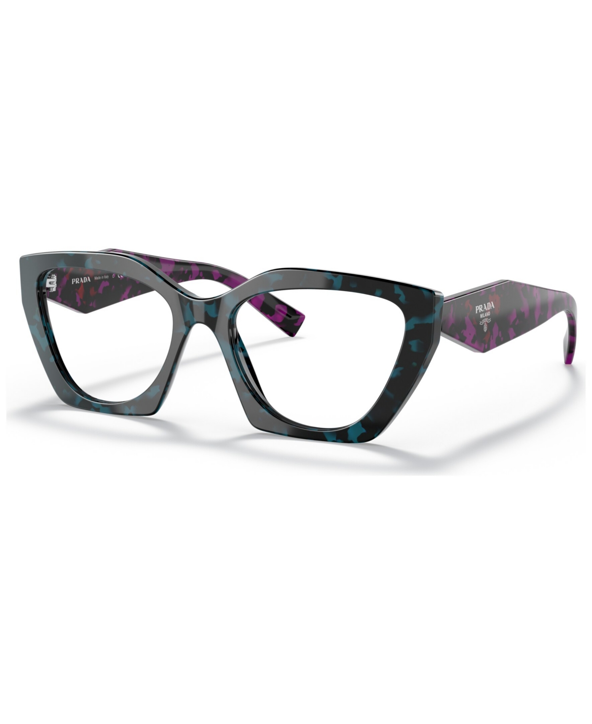 PRADA WOMEN'S IRREGULAR EYEGLASSES, PR09YV54-O 