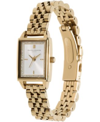 Olivia Burton Women's Quartz Gold-Tone Stainless Steel Olivia Burton Women's Quartz Gold-Tone Stainless Steel