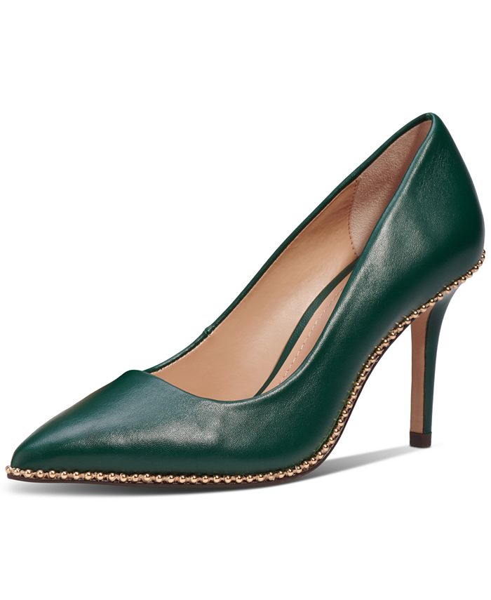 coach waverly beadchain pump