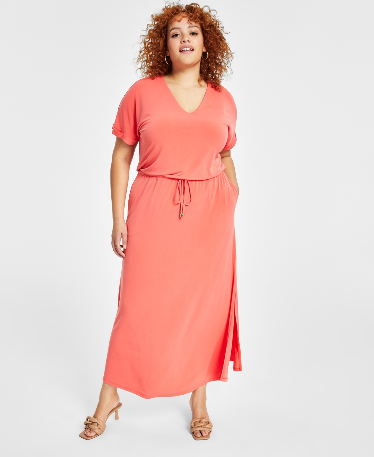 Macy's inc plus size maxi dresses shop