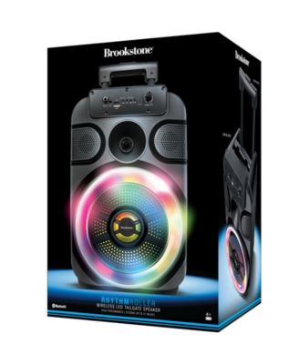 brookstone rhythm roller speaker