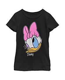 Girl's Mickey & Friends Daisy Portrait  Child T-Shirt