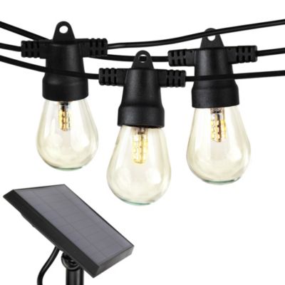 Ambience Pro 48 ft. Outdoor Solar LED String Lights in Soft White