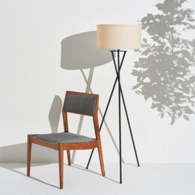 Jaxon 60" LED Contempoary Tripod Floor Lamp with Drum Shade