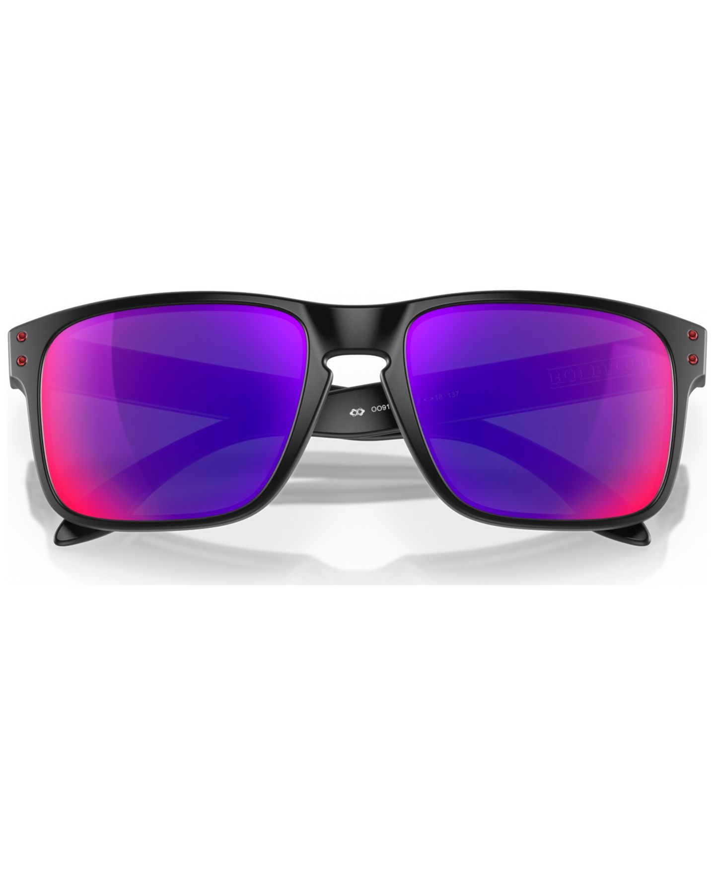 Женские солнцезащитные очки Oakley Holbrook Sunglasses, OO9102, цвет: Чёрный матовый — фото 5