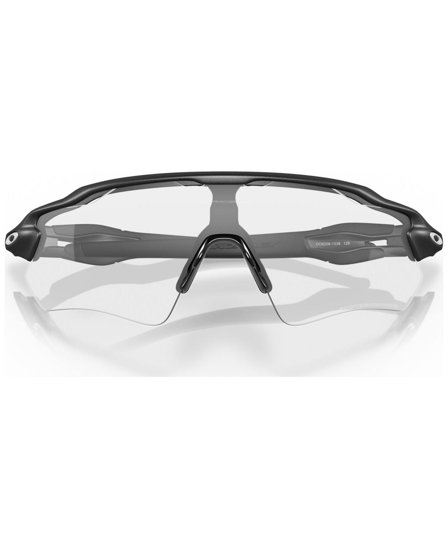 Женские солнцезащитные очки Oakley OO9208 Radar EV Path, цвет: Серый тёмный / Прозрачный — фото 5
