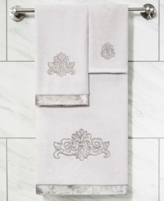 Turkish Cotton May Embellished 2-Pc. Bath Towel Set