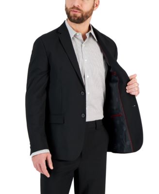Men's Slim-Fit Spandex Super-Stretch Suit Jacket