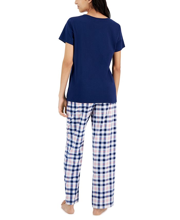 Family Pajamas Women's Mom Plaid Mix It Pajama Set, Created for Macy's ...