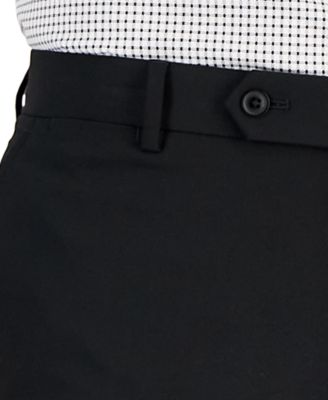 Men's Slim-Fit Spandex Super-Stretch Suit Pants