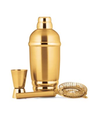 Lenox Tuscany Classics Gold-Tone Cocktail Shaker Set - Macy's