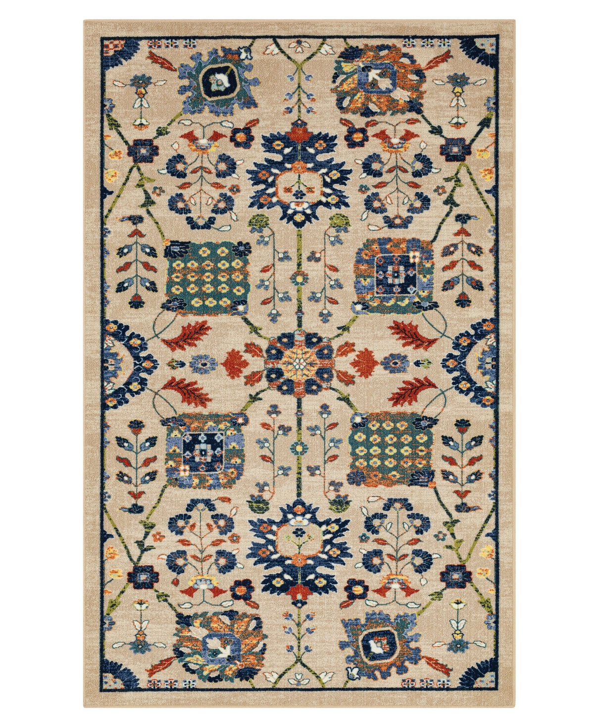 Mohawk Soho Chalfont Woods 6' X 9' Area Rug In Multi