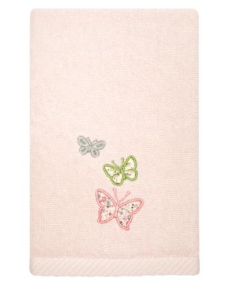 Turkish Cotton Mariposa Embellished 3-Pc. Bath Towel Set