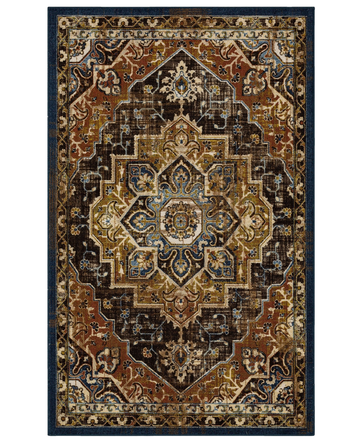 Mohawk Soho Shalred 6' x 9' Area Rug - Brown