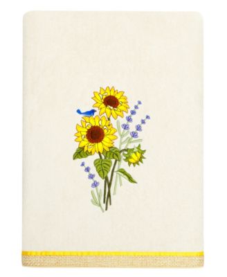 Turkish Cotton Girasol Embellished 4-Pc. Bath Towel Set