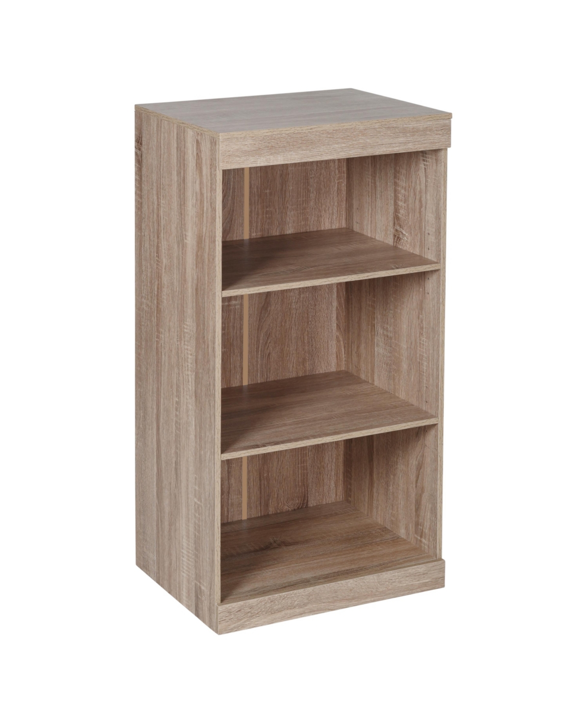 Honey Can Do Freestanding Stackable Shelf Unit With 2 Shelves And Wood Finish In Brown