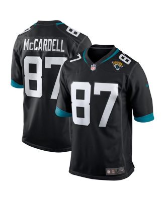 Men's Keenan McCardell Black Jacksonville Jaguars Game Retired Player Jersey