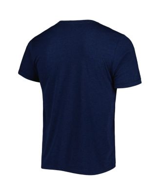 Men's Michael Irvin and Troy Aikman Heathered Navy Dallas Cowboys NFL Retired Jam Tri-Blend T-shirt